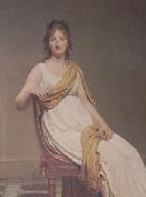 Jacques-Louis  David, Madame de Verninac,nee Henriette Delacroix,Sister of Eugene Delacroix,date Anno Septimo (mk05)